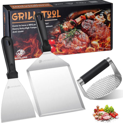 SchwabenBurger Burger Set XL Plancha Spachtel Burgerpresse