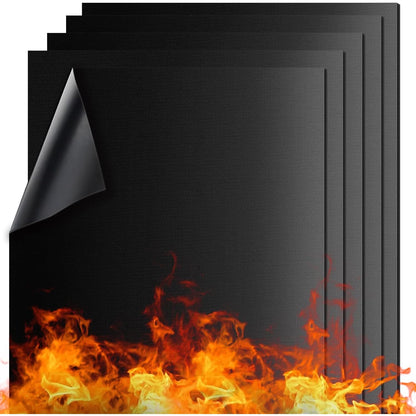 5x Antihaft Grillmatte für Gasgrill 40x32 cm Grill Zubehör