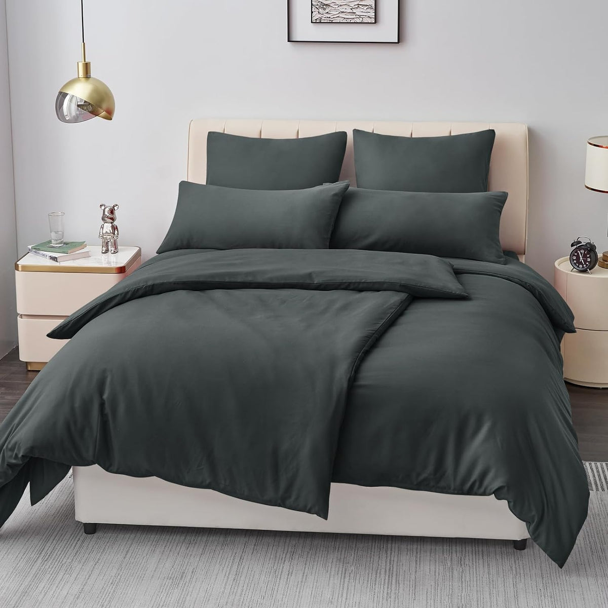 Bettdecke Flauschige Decke Bettwäsche 135x200 Mikrofaser Set