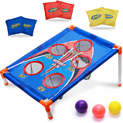 Wurfspiel Kinder Outdoor Cornhole Spiel Game Set für 6