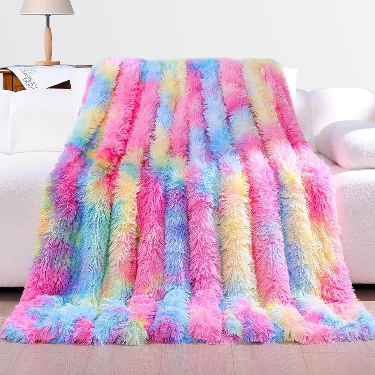 Kuscheldecke 200x220cm Sofadecke Kuscheldecke Mädchen Kind