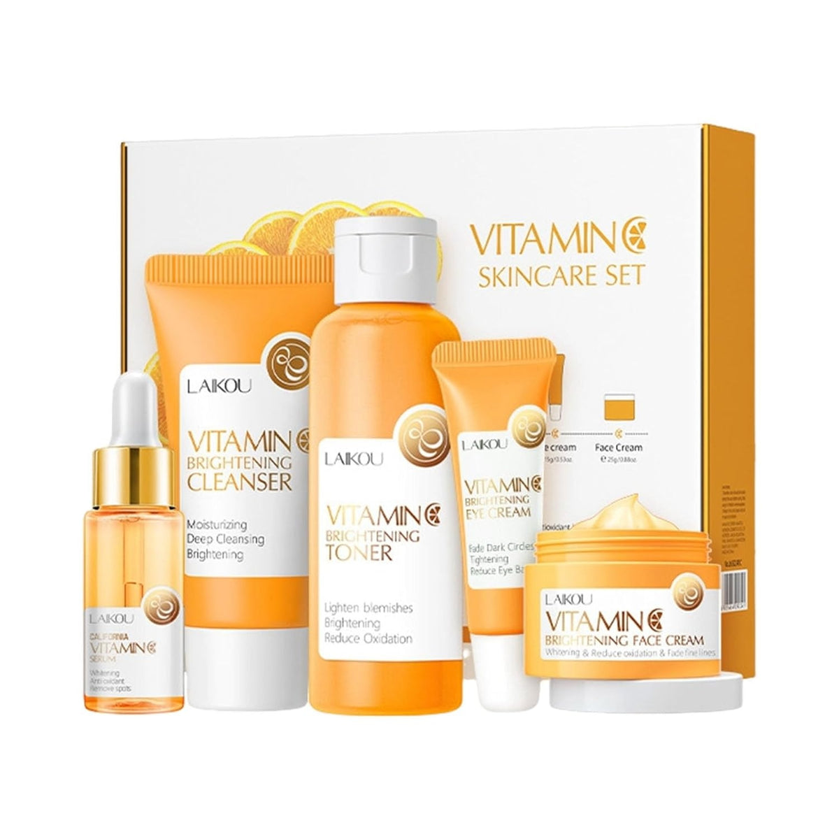 Vitamin C Hautpflegeset korean skincare wellness geschenke für frauen