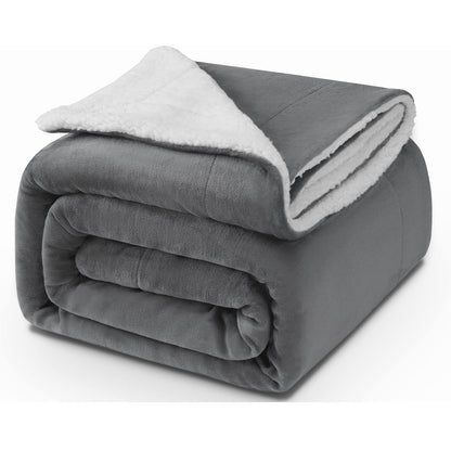 Sofadecke Kuscheldecke Kinder 200x230 Sherpa Decke Flauschig