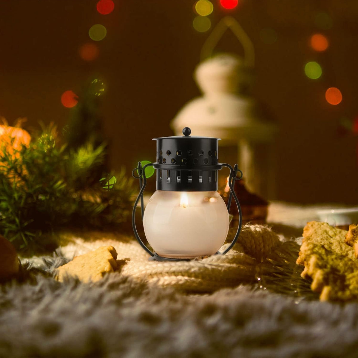 Duftkerzen geschenkset für Frauen mini Laternen 3 Stück