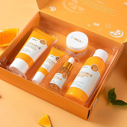 Korean skincare Vitamin C Hautpflege 5tlg Set wellness geschenke für frauen