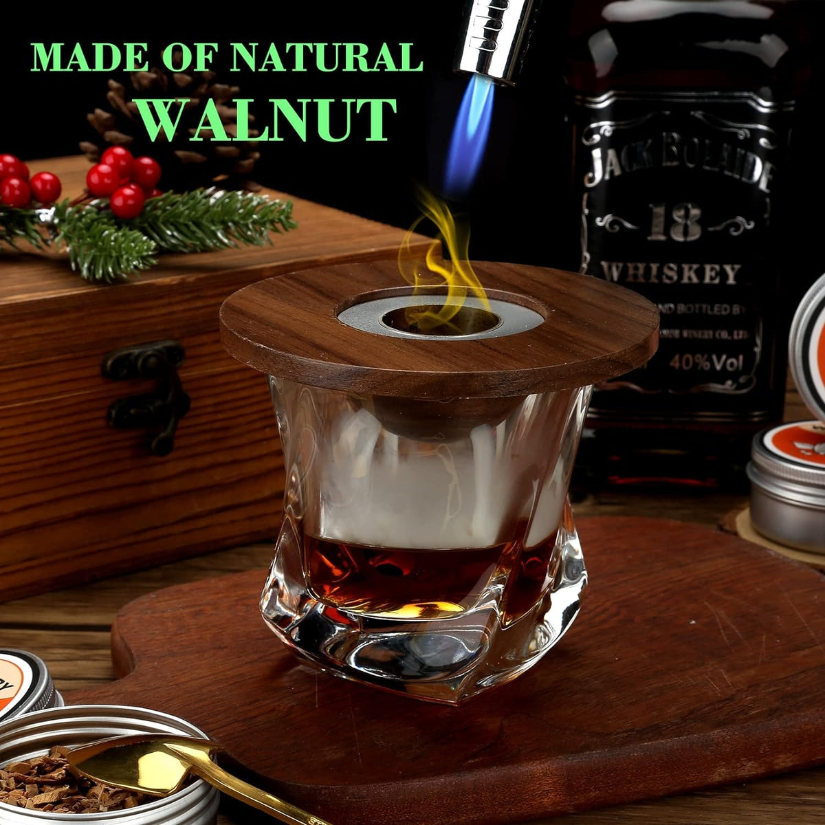 Whisky Geschenkset Cocktail Smoker Kit Vatertagsgeschenk