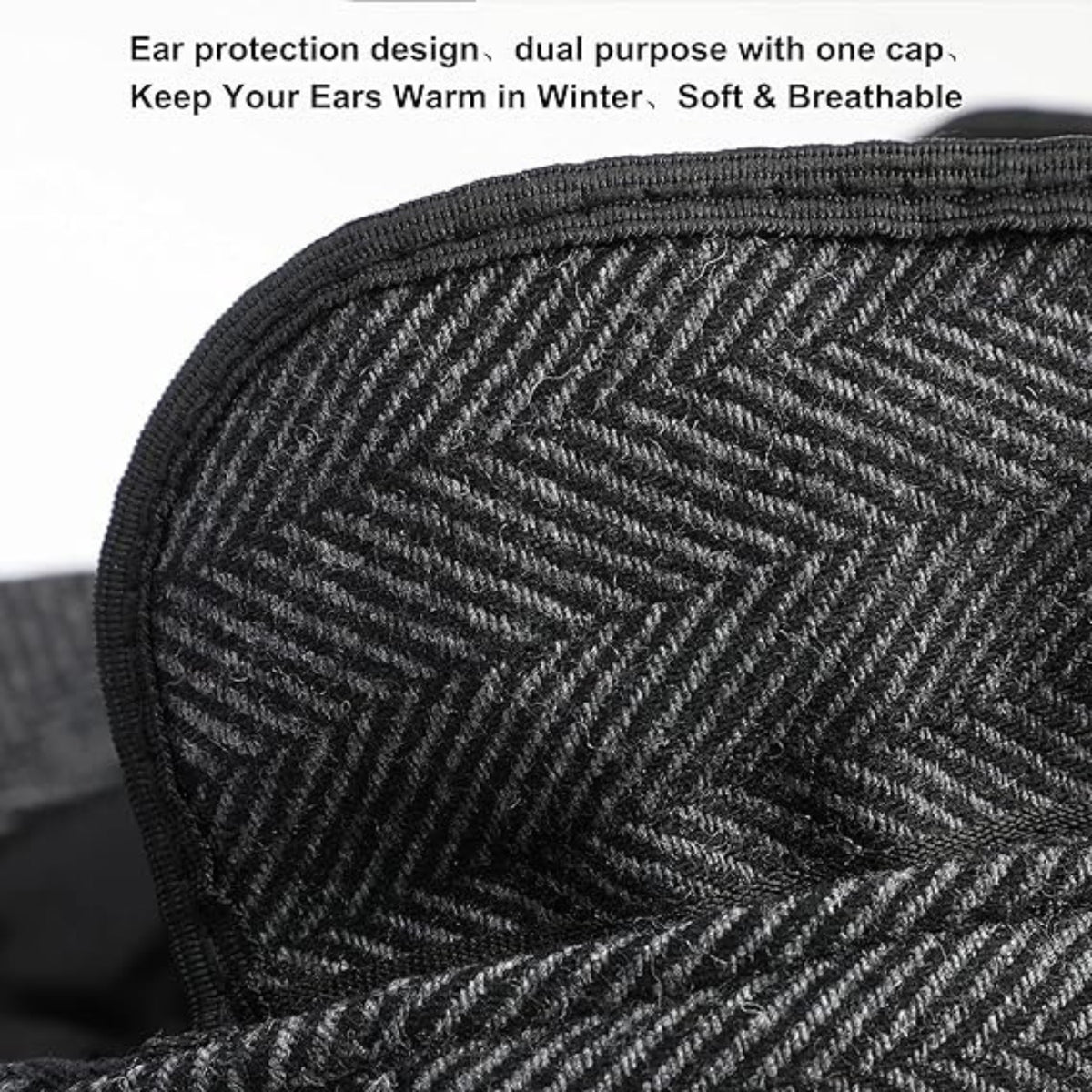 Schiebermütze Herren Sommer Grau Hut Flat Cap Verstellbar