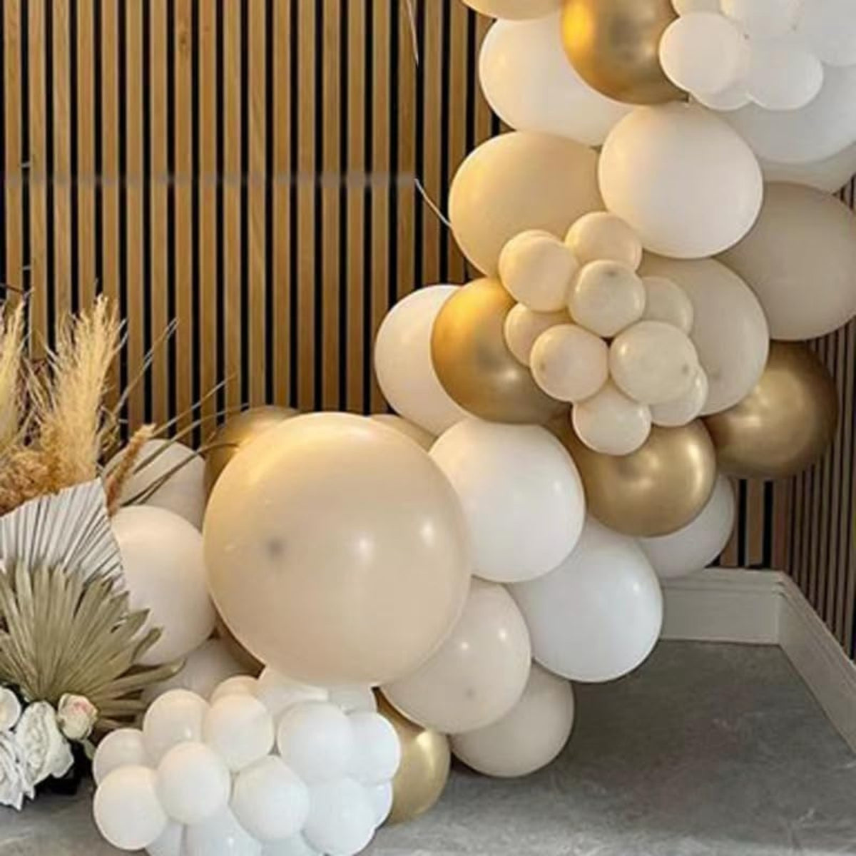 Luftballons Geburtstag Ballon Girlande Gold 185 Stück Party