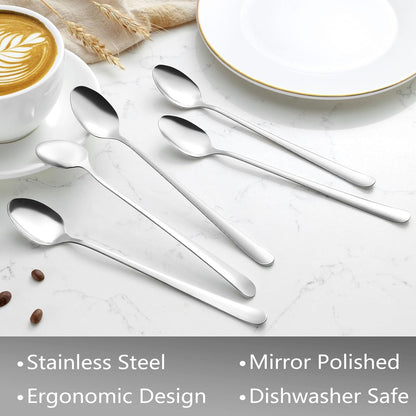 Latte Macchiato Löffel Set 12 Stück Longdrinklöffel