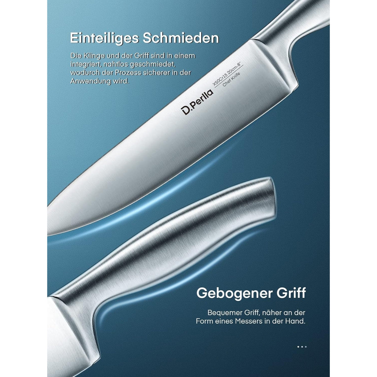 Messerblock mit Messer Küchenmesser Set 14 TLG Messer Set