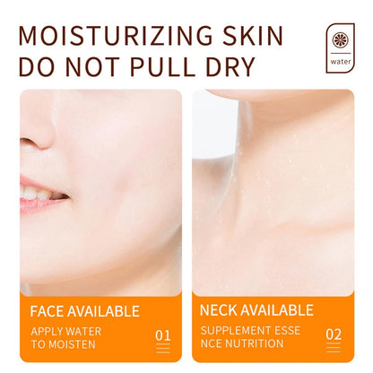 Vitamin C Hautpflege Set 8tlg Anti-Aging Feuchtigkeit Geschenke für Frauen