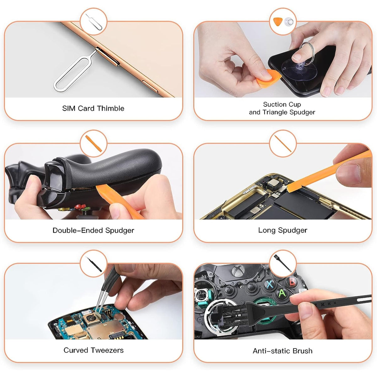 33Pcs Feinmechaniker Schraubendreher Set Mini Werkzeug Kit mit Torx Triwing Y00 Stern P2 P5 für Switch PS4 Laptop Xbox Brillen Uhren