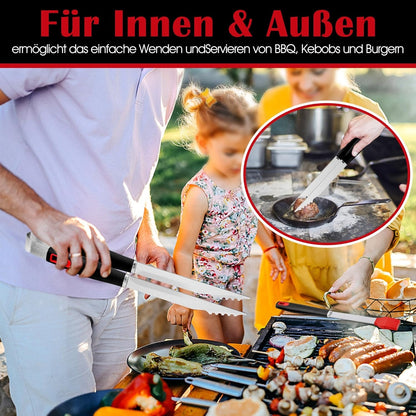 Grill Zubehör Set OstalbGriller 13teilig Edelstahl inklusive Tragetasche