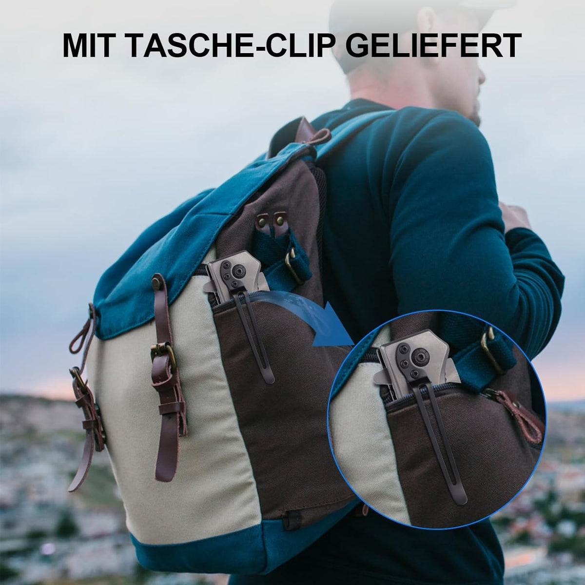 Taschenmesser Klappmesser Edelstahl Outdoor Messer EDC Einhandmesser Survival