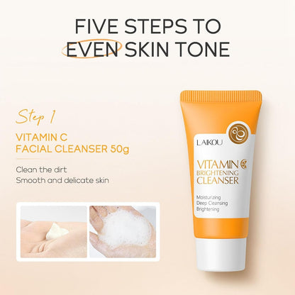 Vitamin C Hautpflege Set 5-teilig korean skincare wellness geschenke für frauen