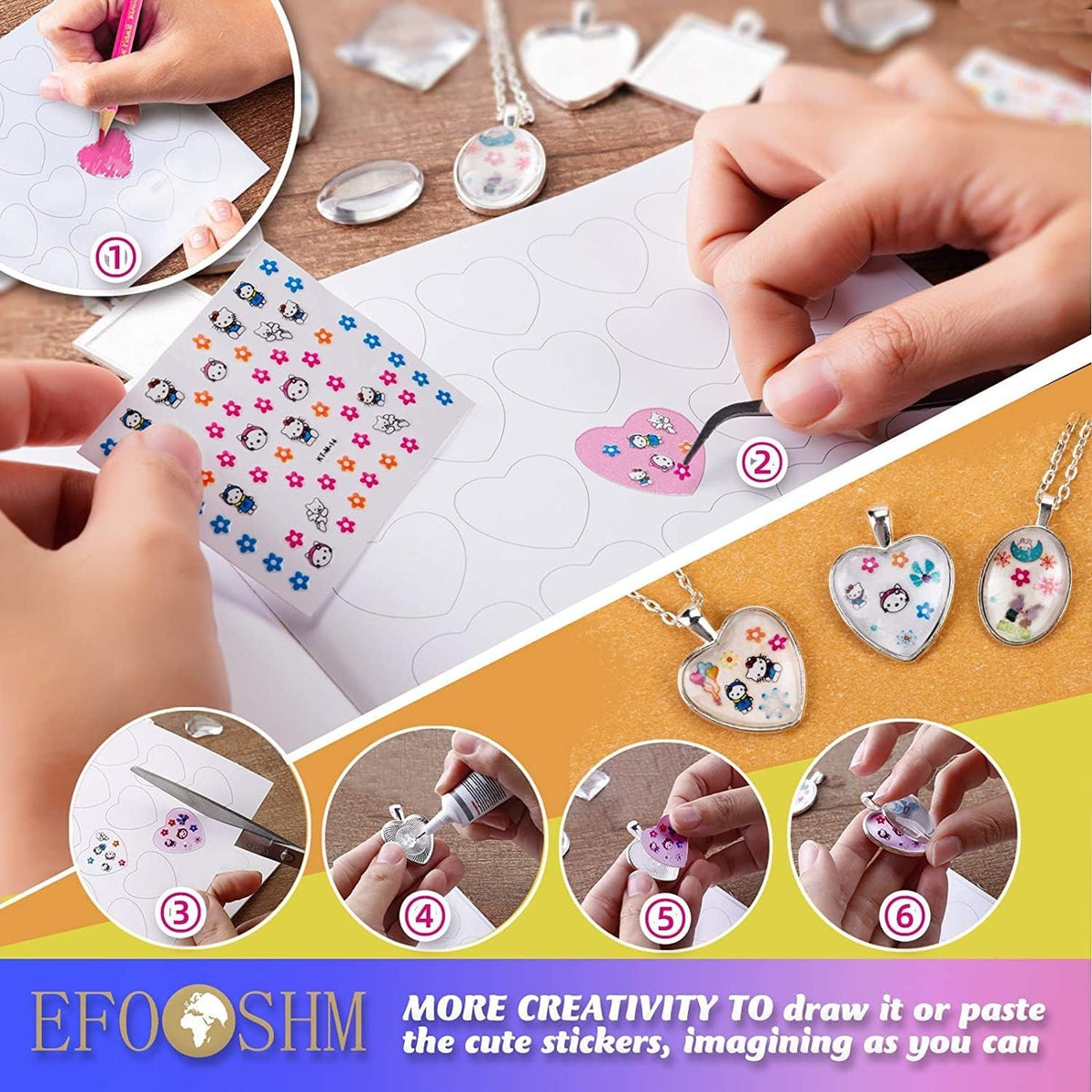 Armband Set Selber Machen Armbänder Bastelset Kinder Schmuckset Anhänger Ketten