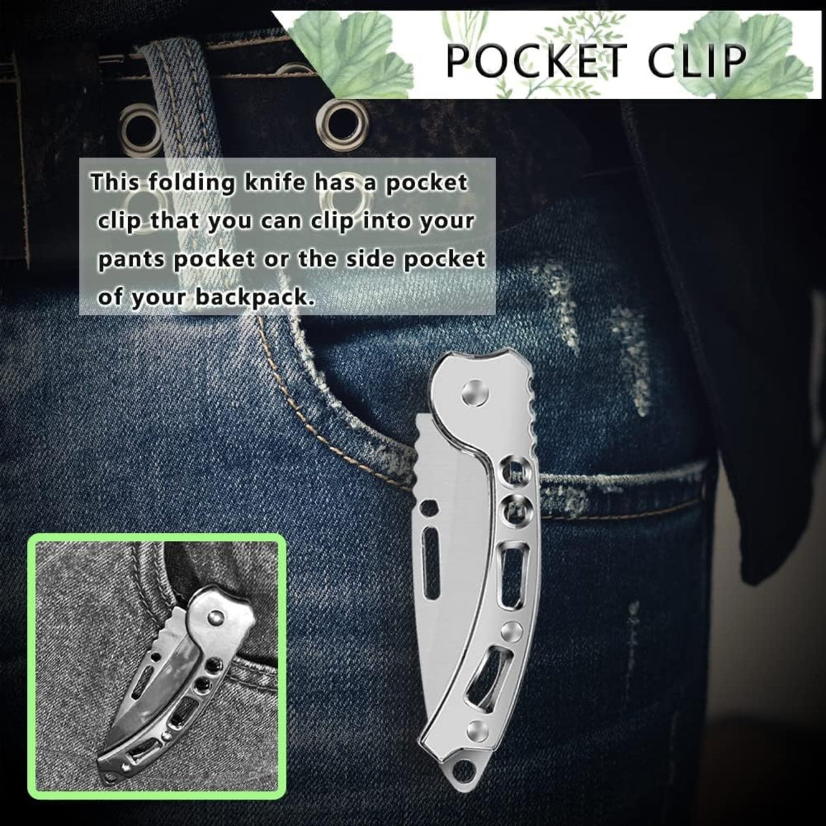 Günstiges Taschenmesser 4 Stück Klein Klappmesser Mini EDC Outdoor Camping