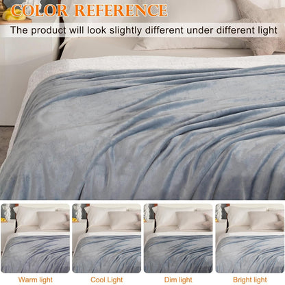 Kuscheldecke Kinder Bettdecke Flauschig FleeceDecke 550GSM 230x240cm
