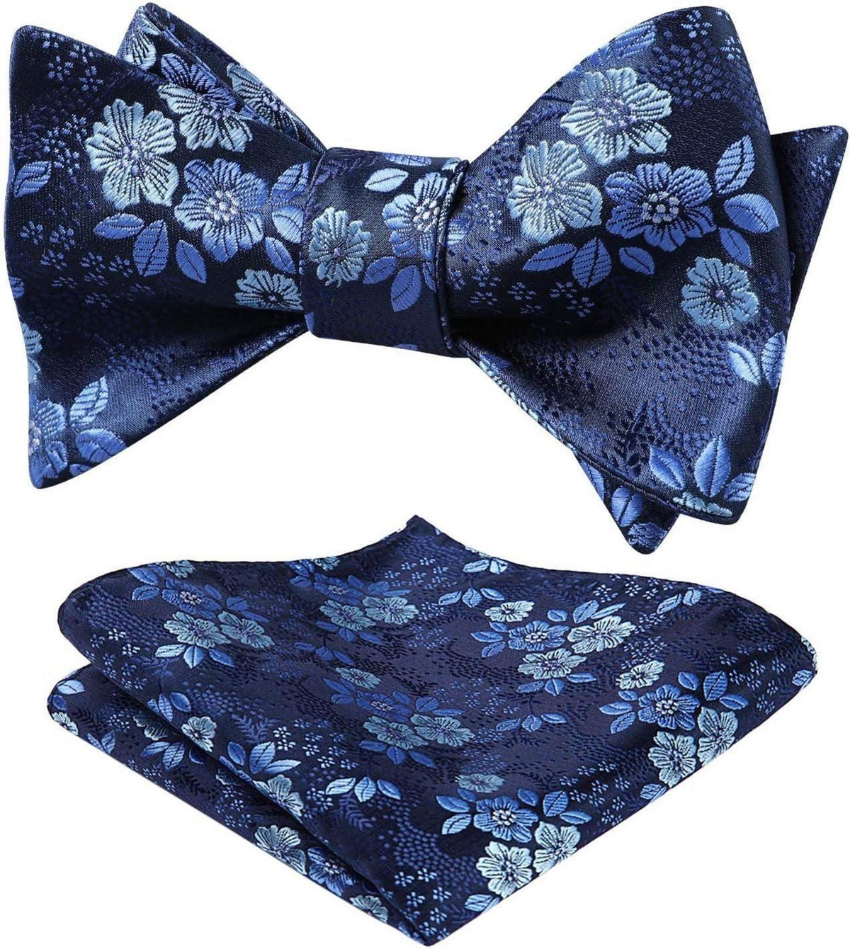 Floral Jacquard Fliegen Set für Hochzeit und Feier