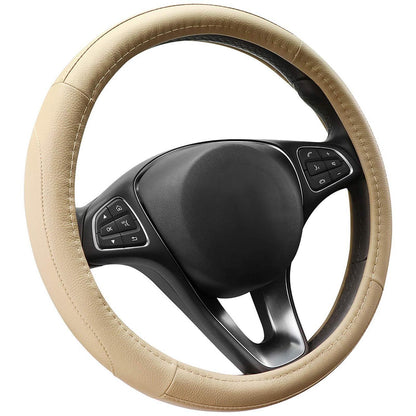 Anti-Rutsch Lenkradbezug Auto Beige (37-38cm)