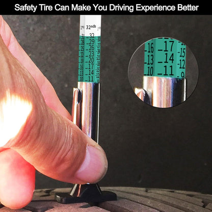 Reifenprofiltiefenmesser 6-seitig, farblich codiert