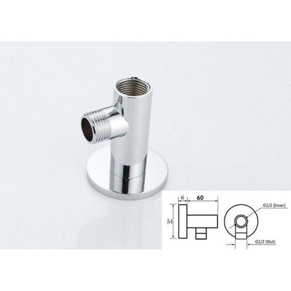 Quadratischer Einbauduschkopf Edelstahl 40cm Luxus Duschkopf