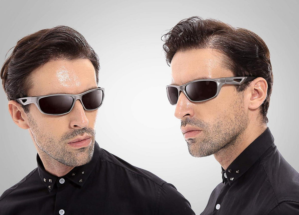 ATTCL Herren Polarisierter Sonnenbrille Sports Golf Laufen 5