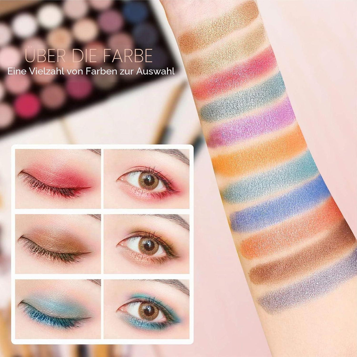 132 Farben Make-up Set – Schminkkoffer für Mädchen & Frauen