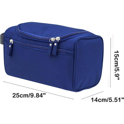 Kulturtasche zum Aufhängen, wasserfestes Nylon, Dunkel Blau
