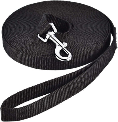 Schleppleine für Hunde Nylon Robuste Trainingsleine D-Karabiner 10m