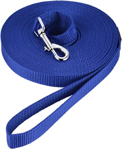 Schleppleine Hund Nylon | Robuste Trainingsleine D-Karabiner | 15m