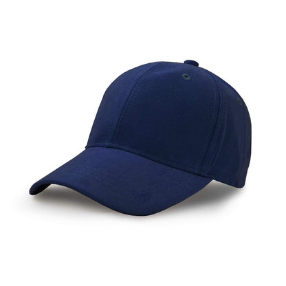 Wildlederimitat Baseball Cap Dunkelblau, Einstellbar & Unisex