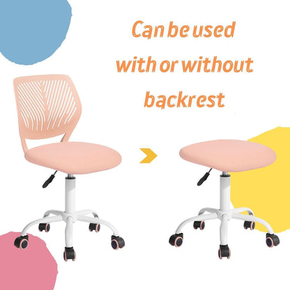 Homy Casa Verstellbarer Ergonomischer Bürostuhl Blau