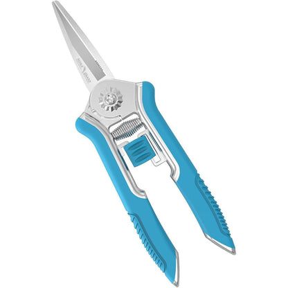 *Gartenschere 16,5 cm Micro-Tip Edelstahl Blau für