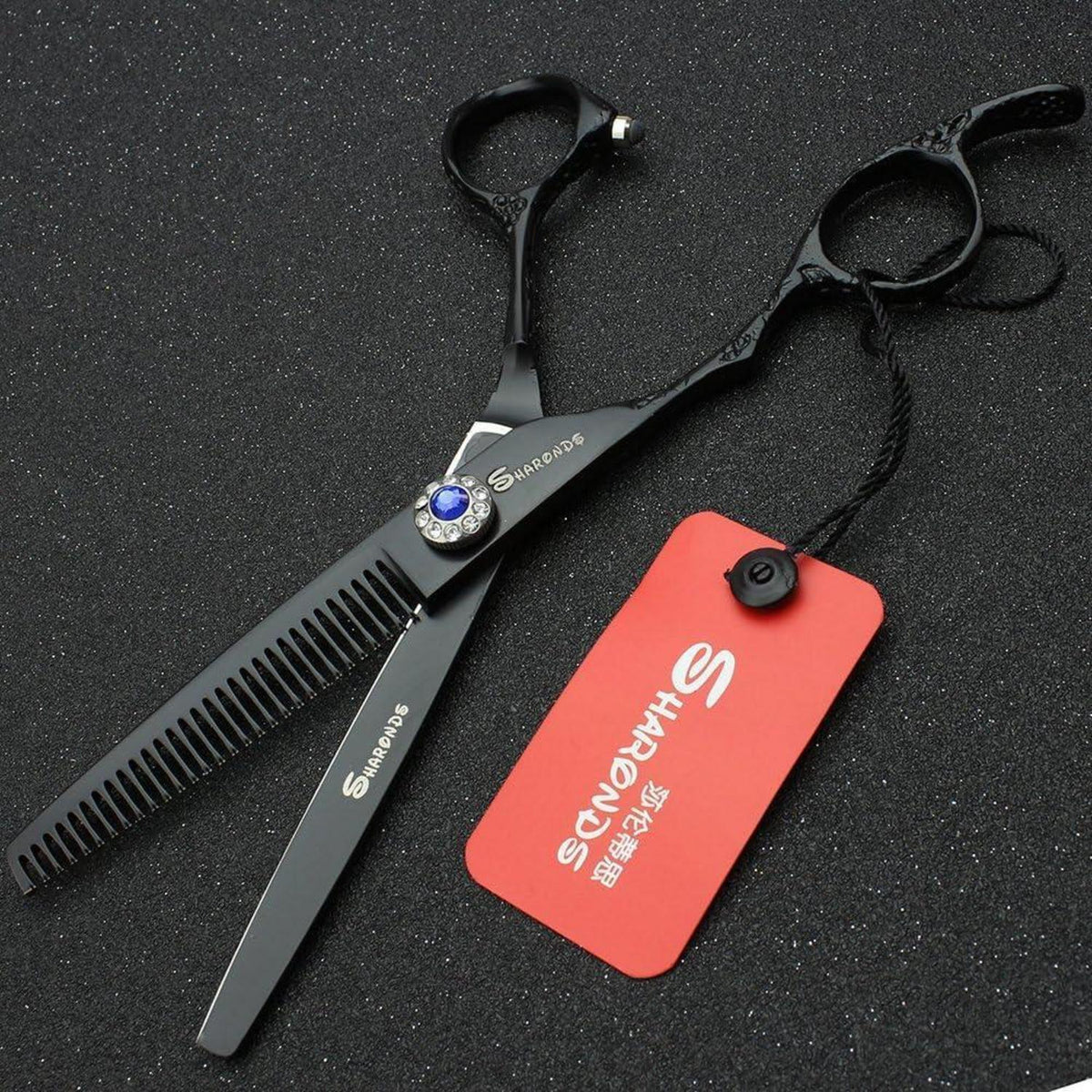 6-Zoll Linkshänder Friseurschere Set – Edelstahl & Verstellbar