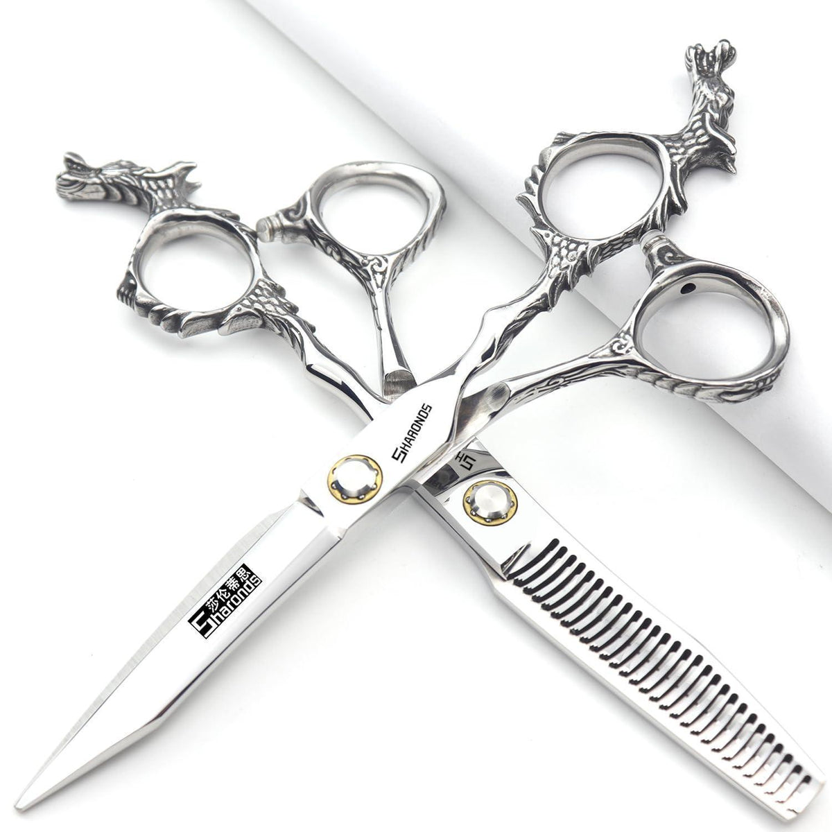 6 Zoll Friseurschere Set | 440C Edelstahl | Professionelle Haarschere
