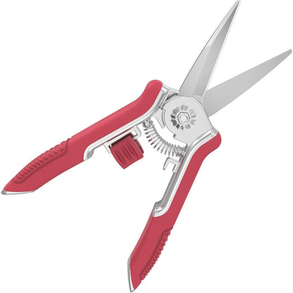 Flora Guard Gartenschere 16,5 cm Edelstahl Rot