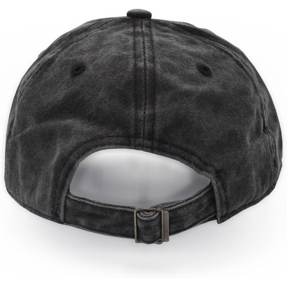 Verstellbare Baumwoll Baseballmütze – Unisex Outdoor Hut Schwarz