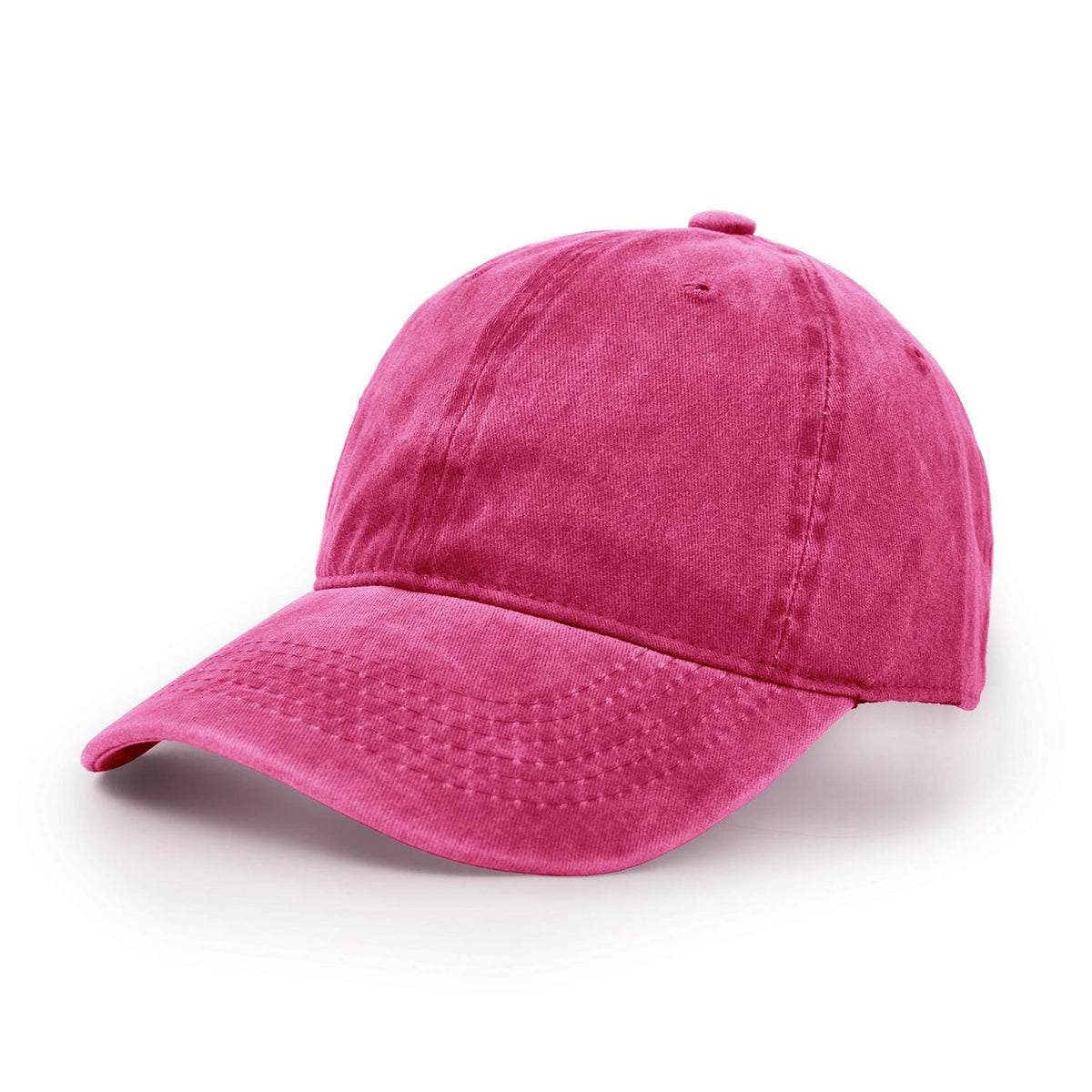 Baseballmütze Baumwolle Verstellbar – Outdoor Sonnenhut Rose Rot