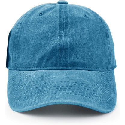 Verstellbare Baumwoll Baseballmütze Blau – Outdoor Sonnenhut