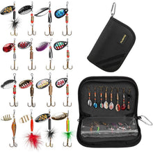 Hecht Barsch Forelle Zander Köder Set Carry Bag 16pcs