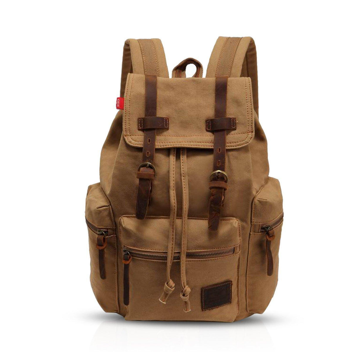 Leinwand Rucksack 15.6 Zoll – Daypack für Reisen & Alltag