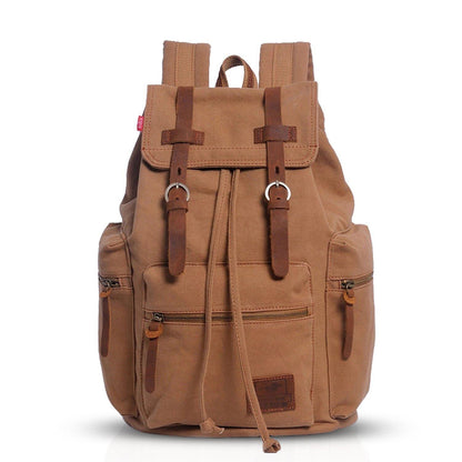 Leinwand Rucksack 15.6 Zoll – Daypack für Reisen & Alltag