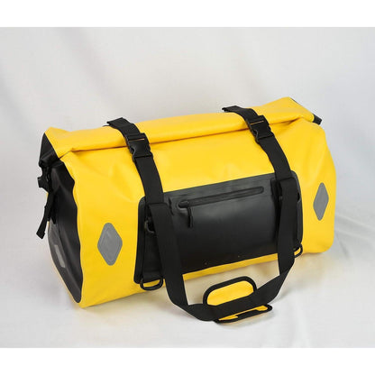 Wasserdichte Motorradtasche 55L/66L/77L Gelb mit Reflektoren