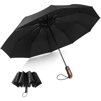 Regenschirm Taschenschirm Damen Herren Sturmfest Windsicher