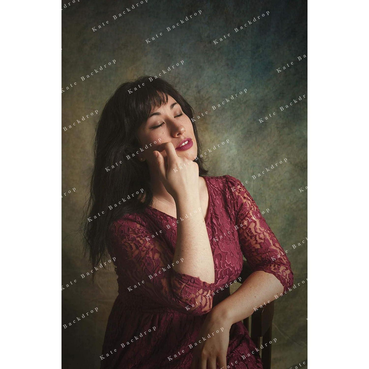 Abstrakter Fotostudio Hintergrund Mikrofaser 3x3m – Alter Meister Stil