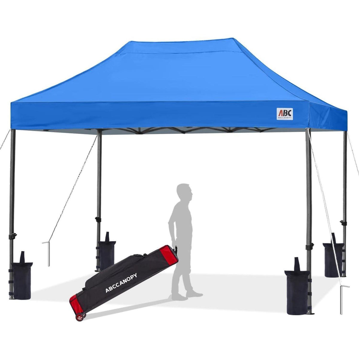 Wasserdichter Pop-up Pavillon 3x4,5M Königsblau
