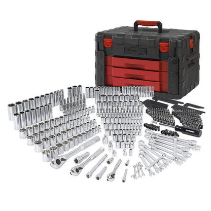Werkzeugkoffer 450 Teile mit Ratschen & Bits