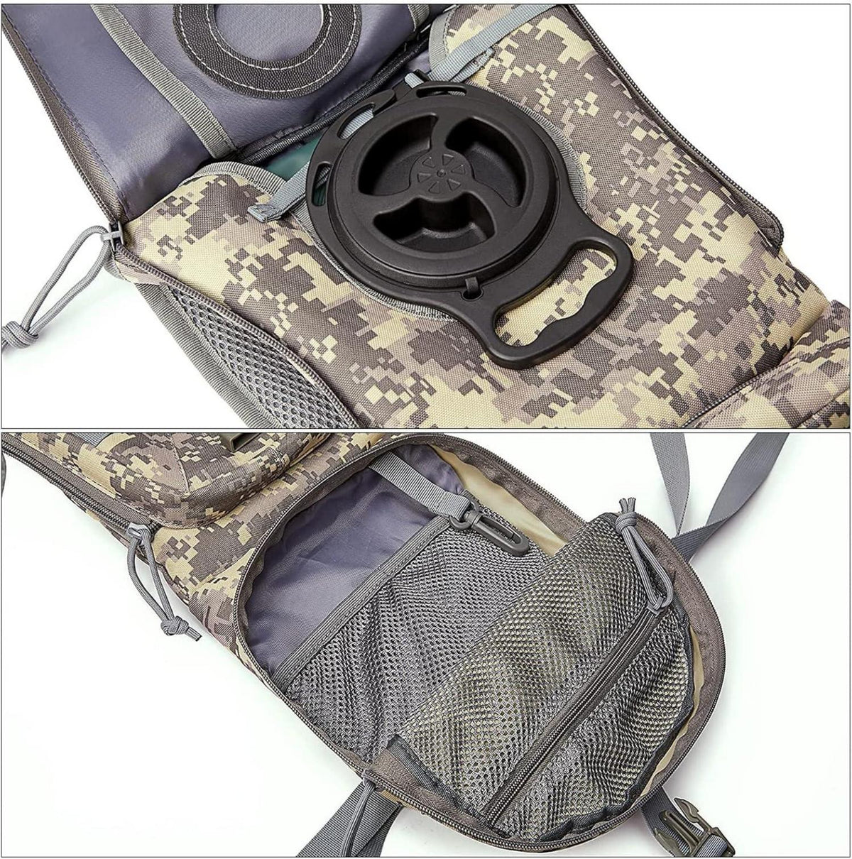 Militär Trinkrucksack mit 3L Blase Wanderrucksack für Outdoor
