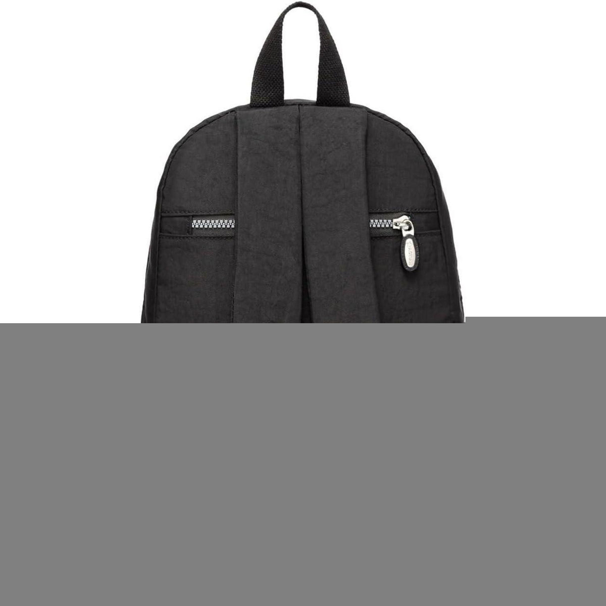 Damen Rucksack Nylon Leicht Klein 9L Schwarz